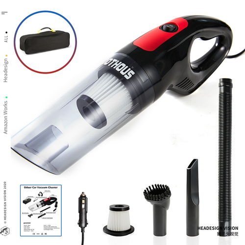 車載吸塵器產品拍攝與主圖設計 獅子頭視覺攝像及制作服務